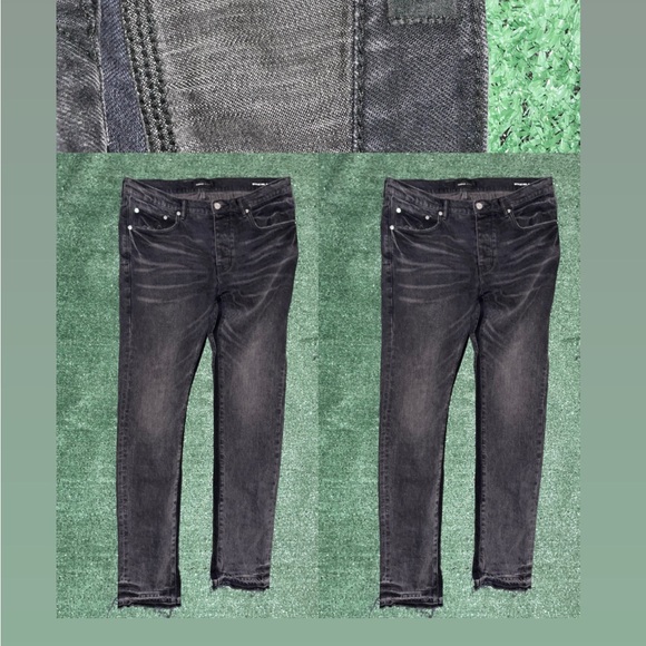 Purple Brand Men's Black Jeans